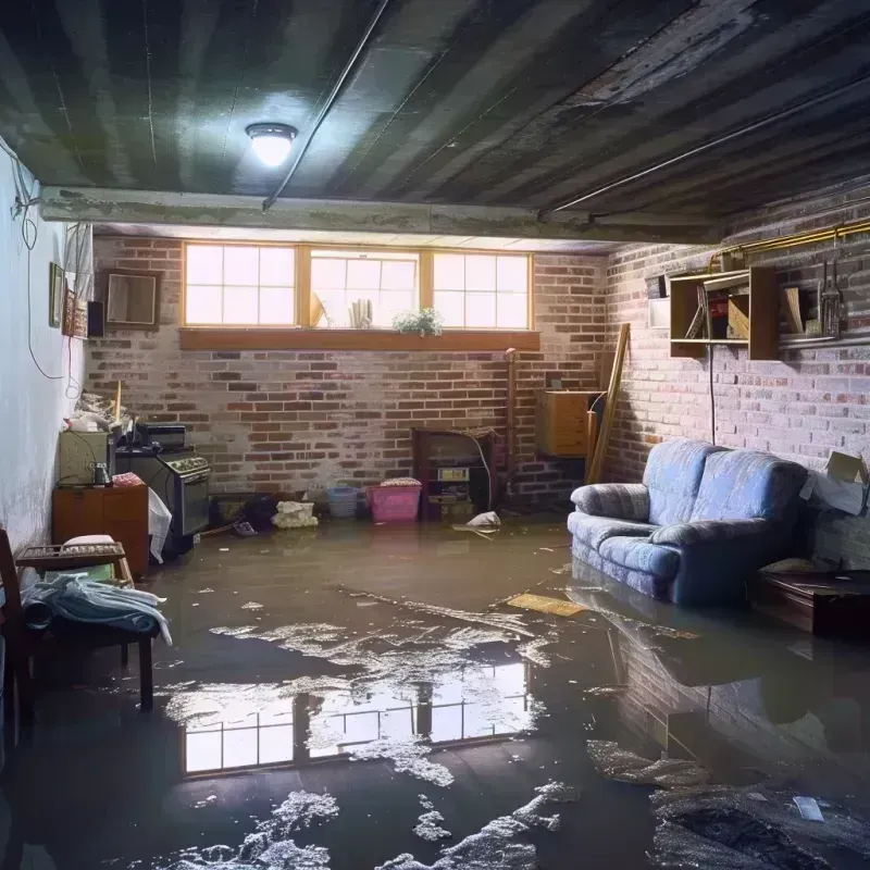 Flooded Basement Cleanup in Wood County, TX